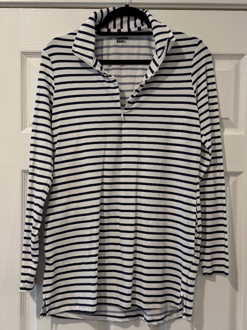 Lands End Long Sleeve Tunic Shirt